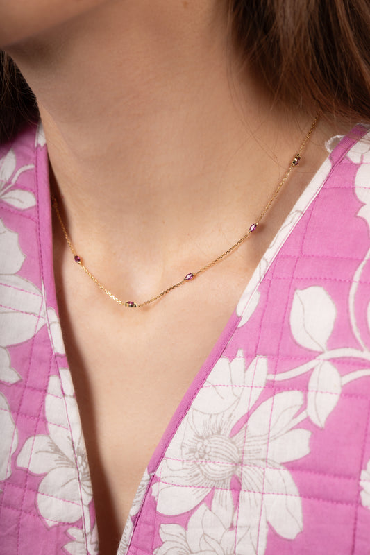 Morning Dew Grenats Rhodolite
