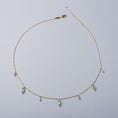 Load image into Gallery viewer, Raindrops Sky Blue Topaz Necklace
