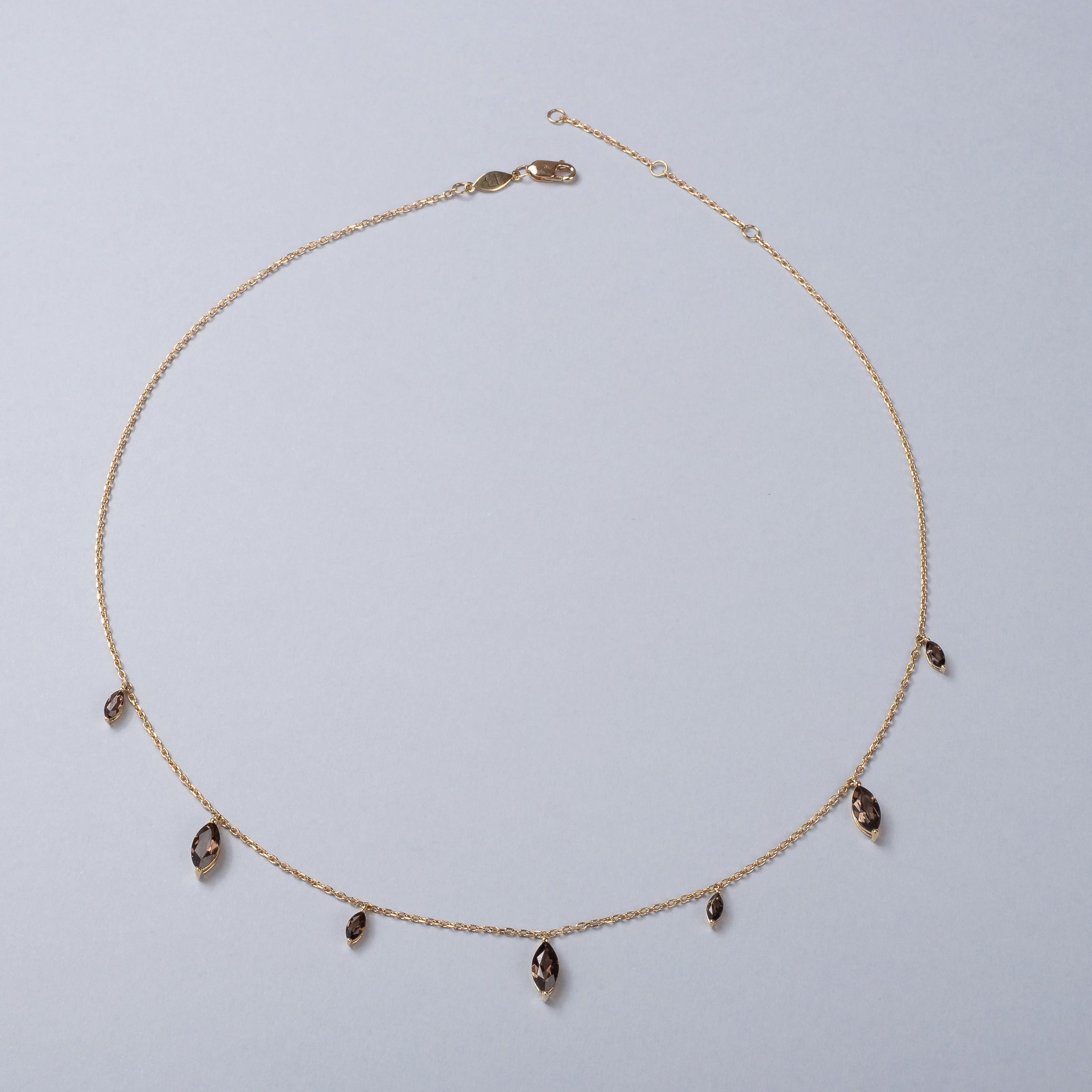 Raindrops Quartz Fumé