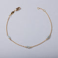 Charger l'image dans la visionneuse de la galerie, Bracelet Morning Dew Topazes Sky Blue
