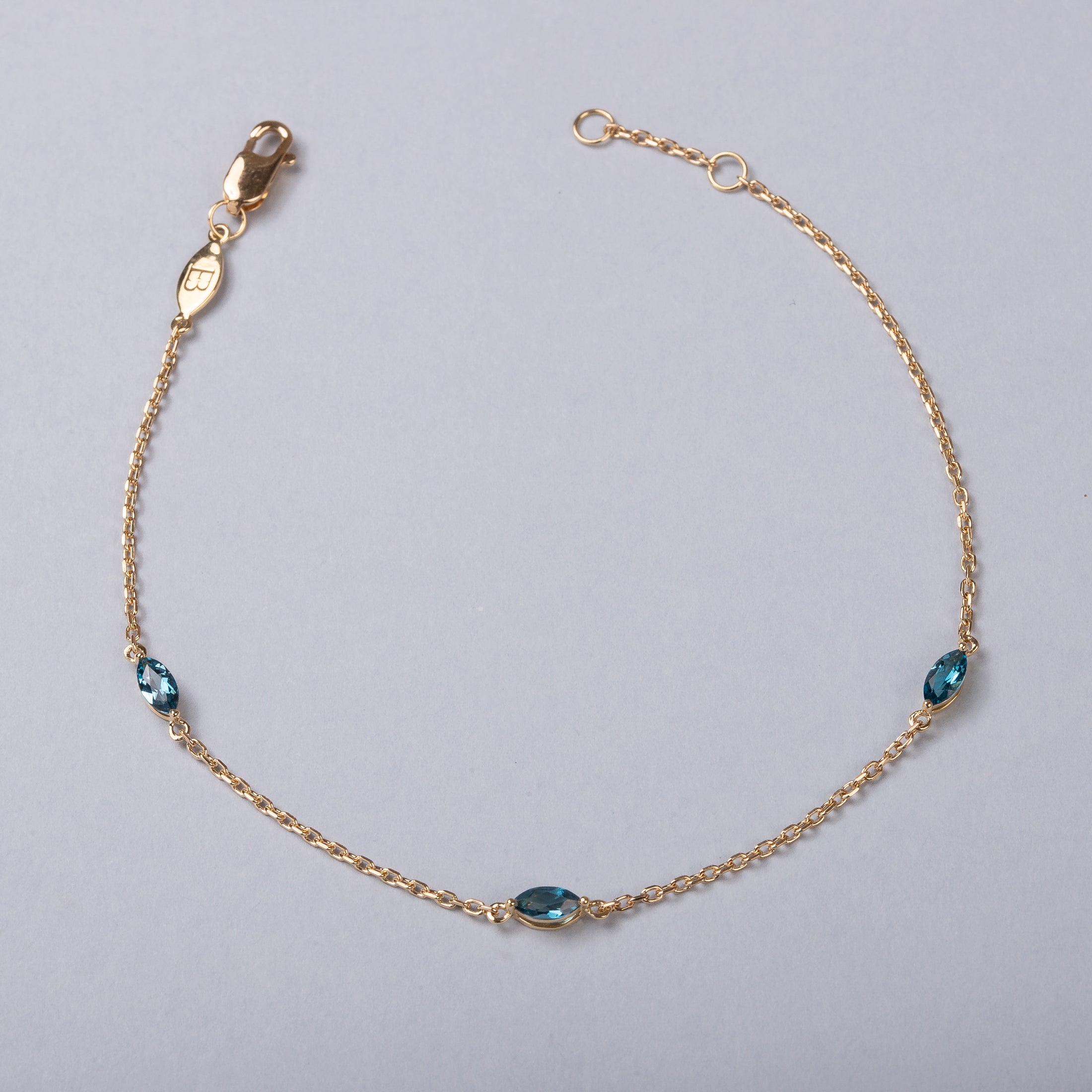 Bracelet Morning Dew Topazes Blue London