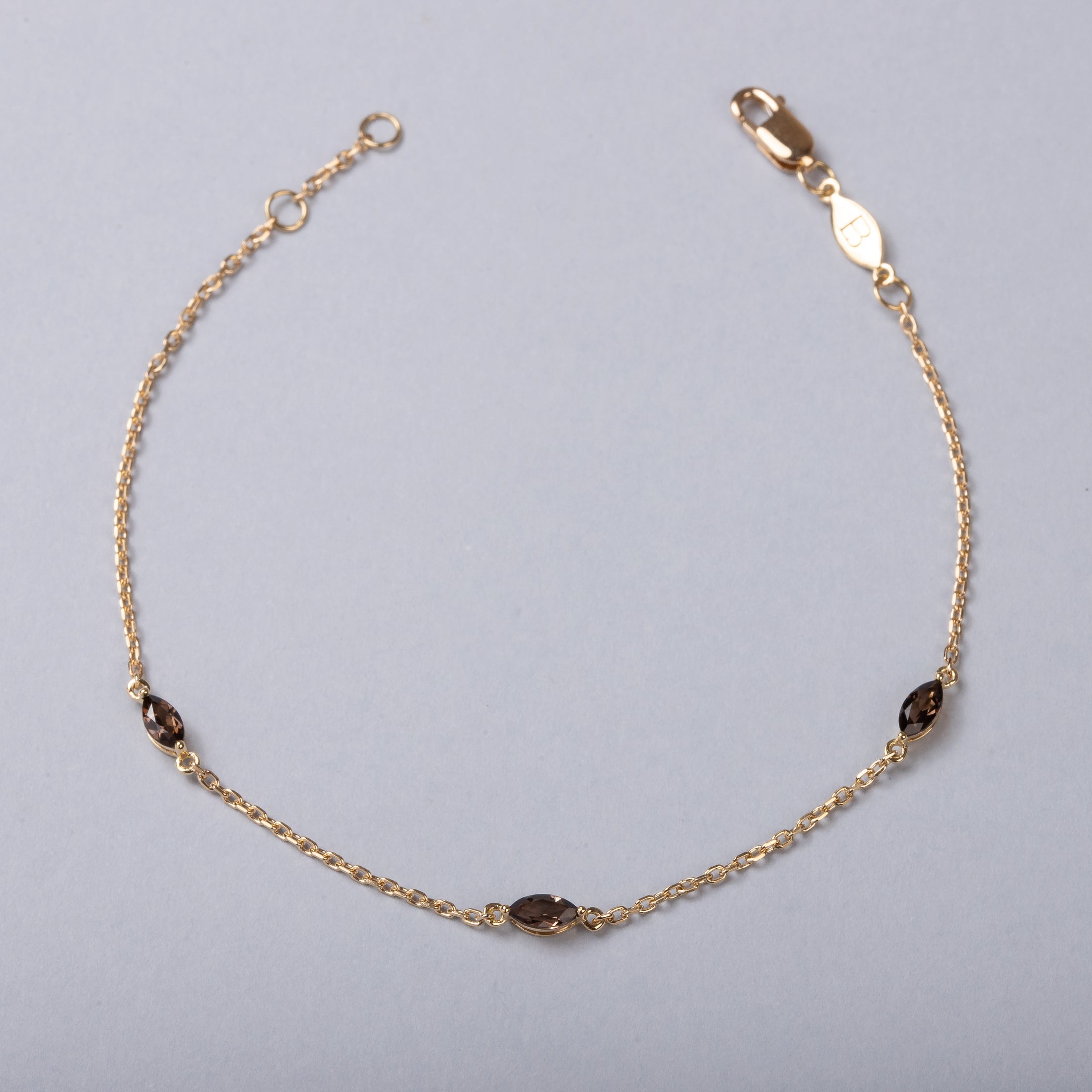 Bracelet Morning Dew Smoky Quartz