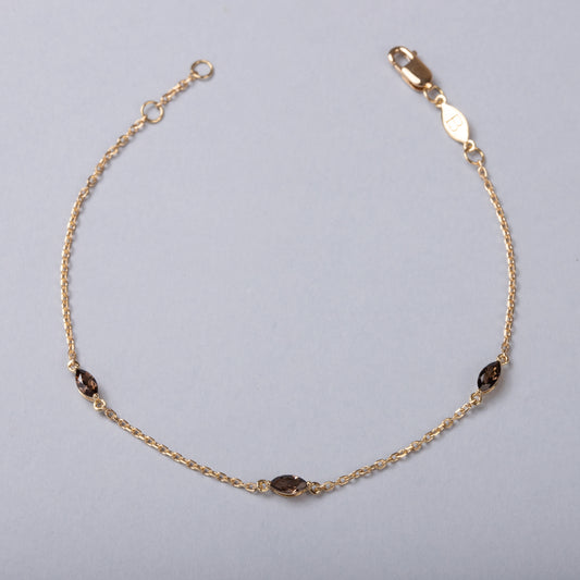 Bracelet Morning Dew Smoky Quartz