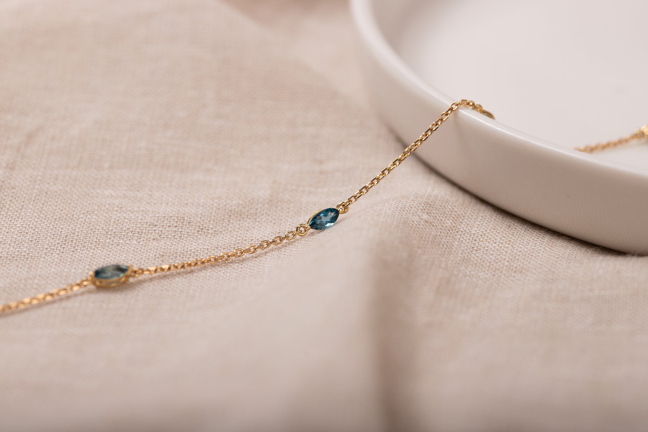 Bracelet Morning Dew Topazes Blue London