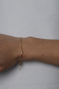 Load image into Gallery viewer, Morning Dew Bracelet with Blue London topaz
