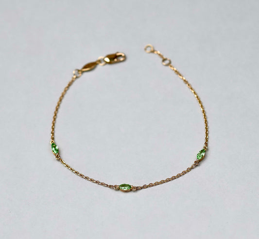 Morning Dew Bracelet with Blue London topaz